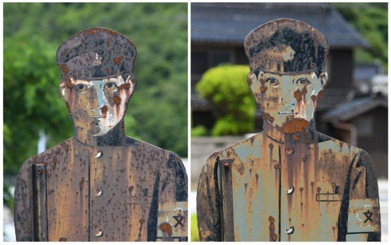 những tấm biển ma quái ở thị trấn iwami